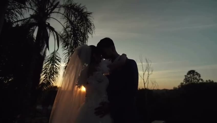 O entardecer, atrás do altar — Recanto dos Bambus